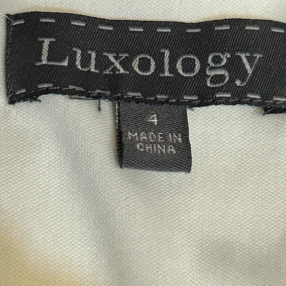 Luxology classic 50s style fit and flare midi abstract summer garden print - Picture 4 of 5